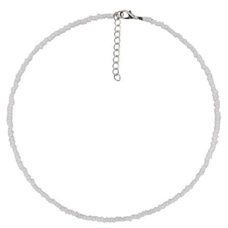 Bohemisk Färgglad Pärlhalsband Choker Kvinnor Flickor Smyckesgåva UK