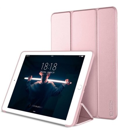 Tech-Protect SmartCase iPad 9.7'' 5 / 6 / 2017-2018 - vaaleanpunainen värinen