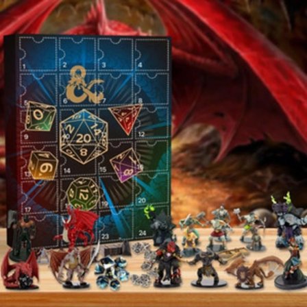 2024 Ny Dungeons & Dragons Julekalender, 24 stk Julekalender Blind Box Gaver, Julegaver til Barn