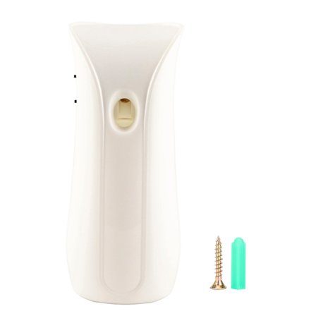 300 ml automatisk luftfrisker parfyme dispenser justerbar spraymaskin hvit