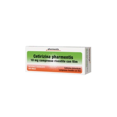Cetirizina Pharmentis 7 Compresse Rivestite 10mg