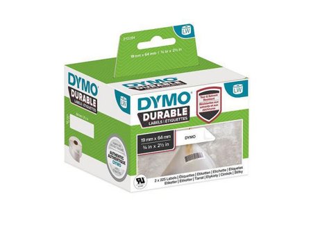 DYMO Etikett LW Durable 19x64mm 2/fp - Lyreco - Kontorsmaskiner - Etikettskrivare och etiketter - Etiketter - Dymo