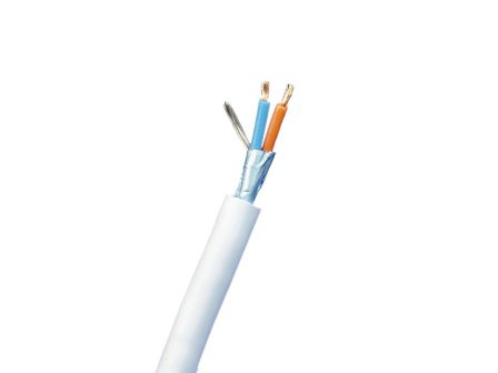 SUPRA 1001800398 Lydkabel 2x0,24 mm², 100 m, Forbindelsesudstyr & kabler