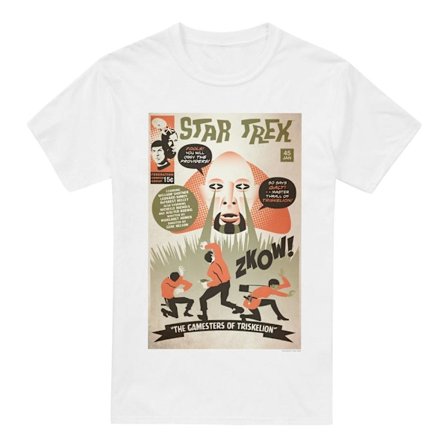 Star Trek Herr The Original Series Avsnitt 45 T-Shirt L Vit