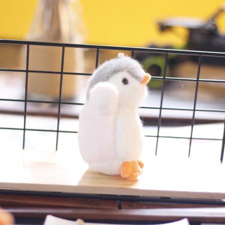 Plyschhänge Mjuk Lätthängande Mini Eyes Penguin Plysch Keychai