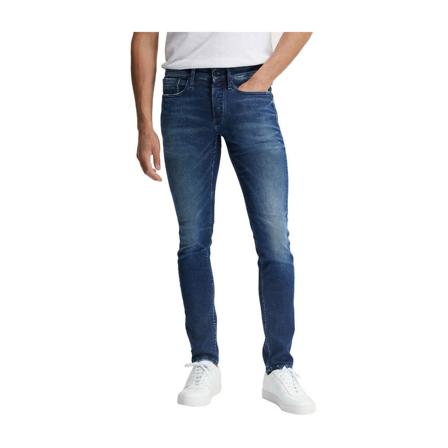 Denham The Jeanmaker Jeans , Blauw , Heren , Maat: W32 L34