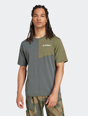 adidas Terrex Mt Tee - Grey - XS