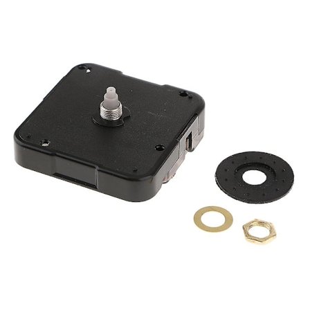 Tyst svepande klocka rörelse utbytesmekanism 12,4 mm gänga skaft