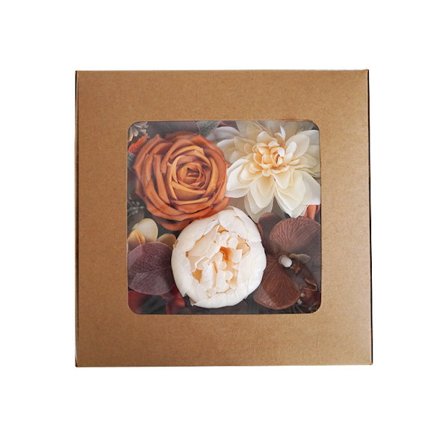 Tekokukka-asetelma DIY-hääkoristeluun, sisä- ja ulkokäyttöön