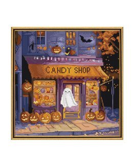 Broderikit Billede Slikbutik - LetiStitch