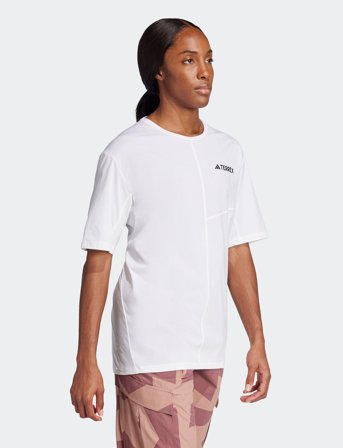 adidas Terrex W Mt Tee - White - M