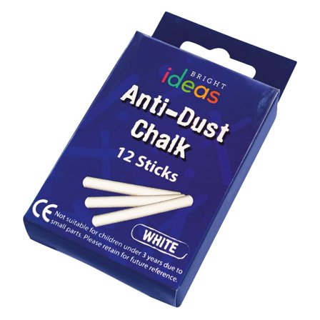 Red Dragon Darts Chalk Accessories Anti-Dust 12 Sticks White for Pool/Pub/Home Scorekeeping - Premium Quality