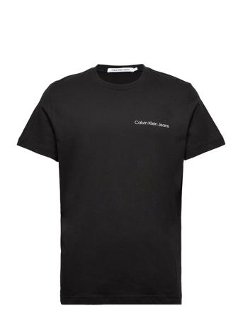 Chest Institutional Slim Ss Tee T-shirt Sort Calvin Klein Jeans