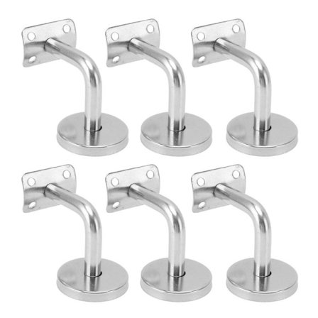 Veggrekkverkbrakett i rustfritt stål 304, 2 stk.