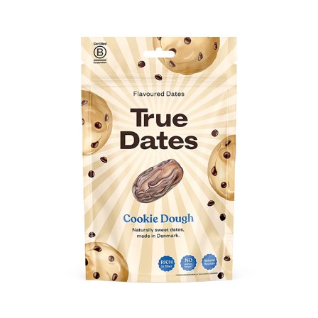 True Dates True Dates Cookie Dough Cookie Dough, Helse & Madvarer, Tørret Frugt & Nødder, Tørret Frugt