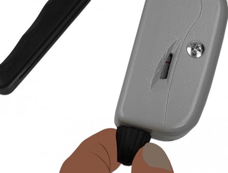 Delock Installation Tool for Stainless Steel Cable Ties - monteringsverktøy for kabellisse