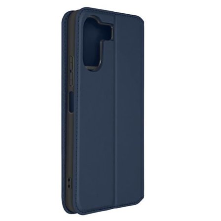 Fodral till Xiaomi Redmi 13C, magnetisk flipkorthållare midnattsblå