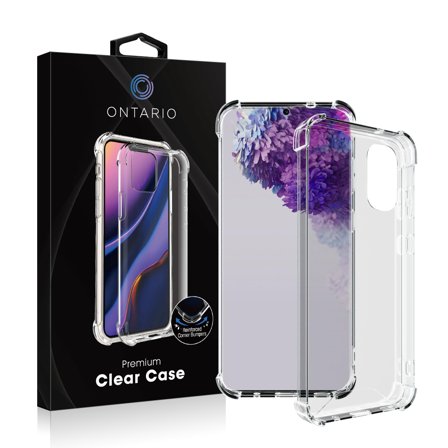Ontario baksidedeksel for Samsung Galaxy S20 - PC+TPU, gjennomsiktig