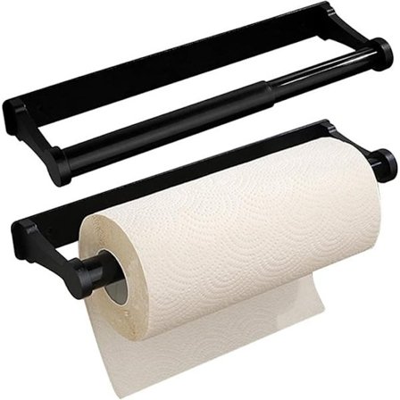 Vægmonteret toiletpapirholder i rustfrit stål – til køkken, opbevaringsskabe, badeværelse_TF_TF