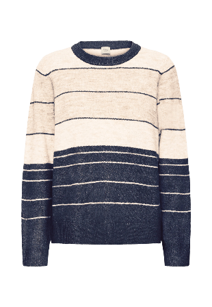 Fransa Frellis Pullover Tröjor Dam Blå XS