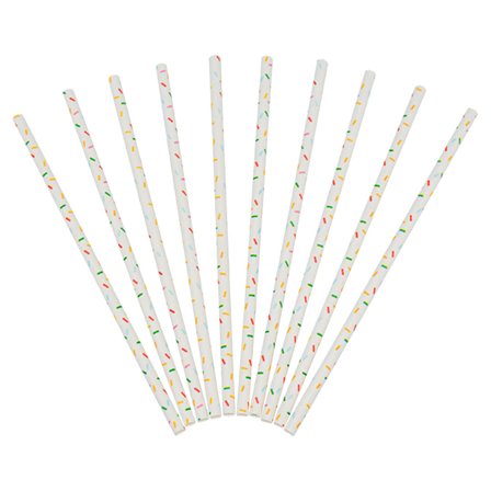 Papirsugerør Sprinkles