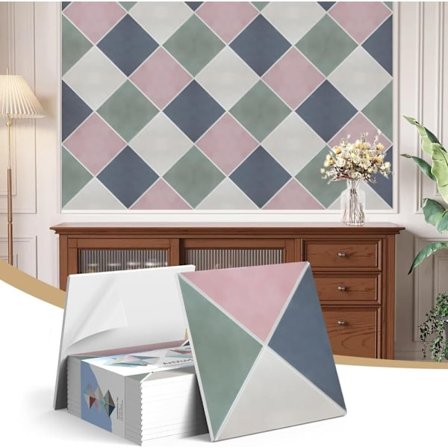 12-pakning 3D Akustikkpaneler, Lydisolerende Veggpaneler Selvklebende for Studio & Hjem, 30x30cm_OF