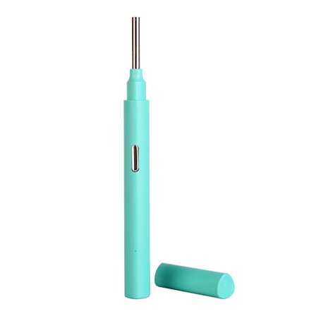 Visual Ear Scoop Ear Picking Stick GRÖN