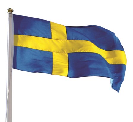 Formenta 152410 Flagga svensk 2400 mm, Utemiljö