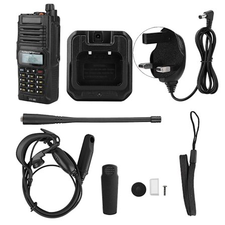 Walkie Talkie, pitkän kantaman 2-suuntainen radio, IP67-vedenkestävä Baofeng UV-9R:lle