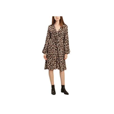 By Malene Birger Leopard Print Kjole Brun, Dame