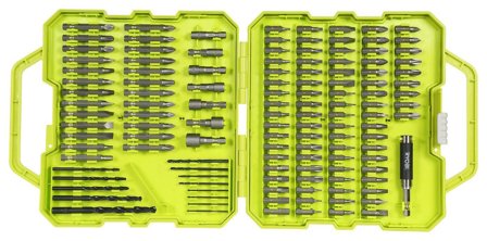 Ryobi RAK127DDSD Borr- och bitssats 127 delar, Maskintillbehör & förbrukning