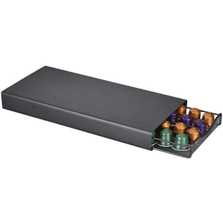 Kaffe Kapsel Dispenser Kapsel Opbevarings Skuffe og Kaffe Maskine Holder Stabelbar 40 Kapsler Skuffe Holder til Kaffe Pods