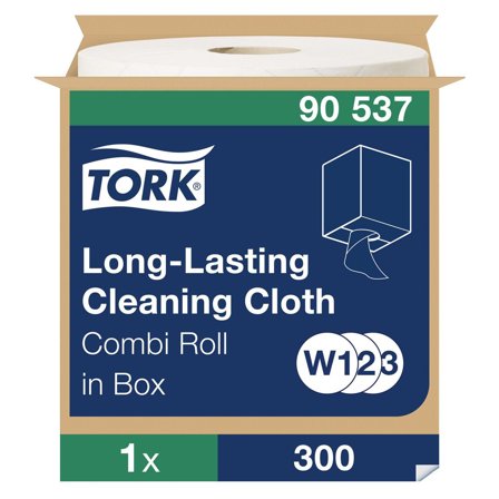 TORK Rengöringsduk Slitstark Premium W1/W2/W3 vit - Lyreco - Städ och hygien - Toalettpapper och torkpapper - Industritork