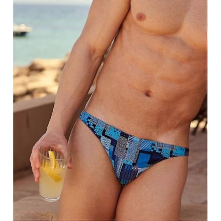 Ultramarin Tan Through Herr Bad Micro Brief (5:e generationen)