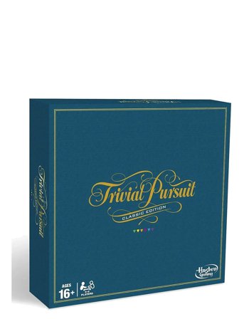 Hasbro Gaming | Trivial Pursuit Game: Classic Edition Board Game Educational | FINNISH
