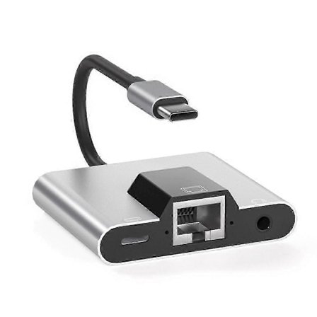Type-C Mobilnetværkskort Netværkskabel Konverter til RJ45 Ethernet Adapter