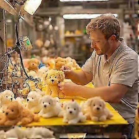 Min myke robothund kan gå og bjeffe, realistisk robothvalp, interaktivt mini-plysjleketøy, søt for barn [D]