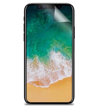 iPhone 12 2-PACK Blød formbar skærmbeskytter PET 9H 0,2 mm Transparent/Genomskinlig