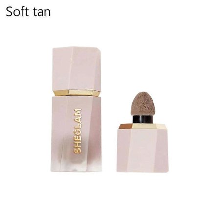 Cujmh Blød Tan Flydende Blush, Mat Creme Blush Stick til Naturlig Langtidsholdbar Kind Makeup