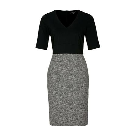 Comma, Short Dresses Zwart, Dames, Maat:XL