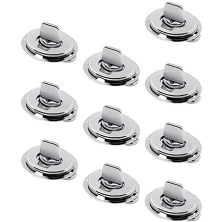Twist Lock Common Sense Fastener, Metal Turn Knobs til Både, Sejl Både, Autocampere, Jolle og Campingvogne (10 stk.)