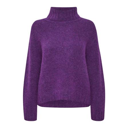 Gestuz Turtlenecks Lilla, Dame Rullekraver