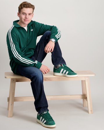 Adidas Originals FIREBIRD LO TT Grön Tröjor Kille - Kids Brand Store