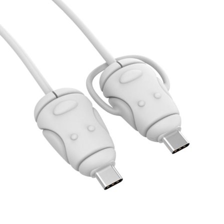 Kabelskydd Laddare Kabel Cover VIT TYP TILL