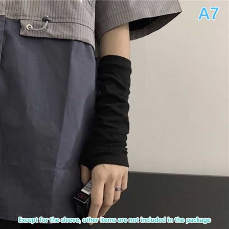 Anime Glove Cosplay Darkly Mitten Oversleeve Sun Block Keep Wa