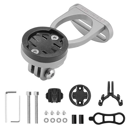 Bryton Rider 430 / 320 multifunktionellt fäste för kamera / ficklampa - Silver