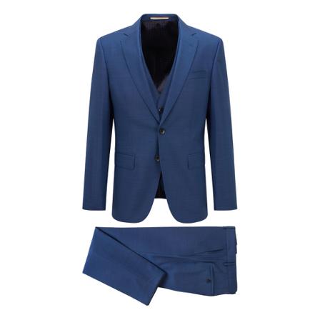 Hugo Boss, Pack 3 Dign Blauw, Heren, Maat:XL