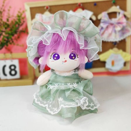 Söt pannband plysch docka huvudbonader 7 7