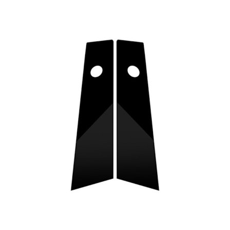 Deksel for bilvinduets søyle, B-stolpe, beskyttelseslist, klistremerke mot riper, tilbehør til modell Y