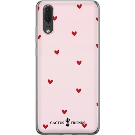 Kompatibelt Mobildeksel til Huawei Huawei P20 Cactus and Friends – HeartSprinkle